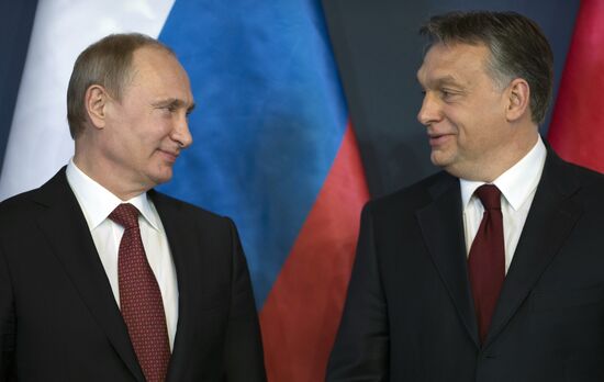 Vladimir Putin's visit to Hungary