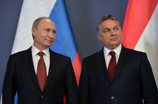 Vladimir Putin's visit to Hungary