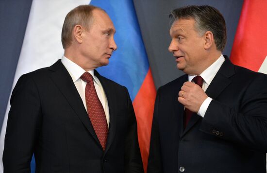 Vladimir Putin's visit to Hungary
