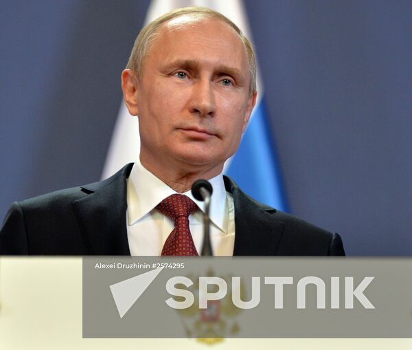 Vladimir Putin's visit to Hungary