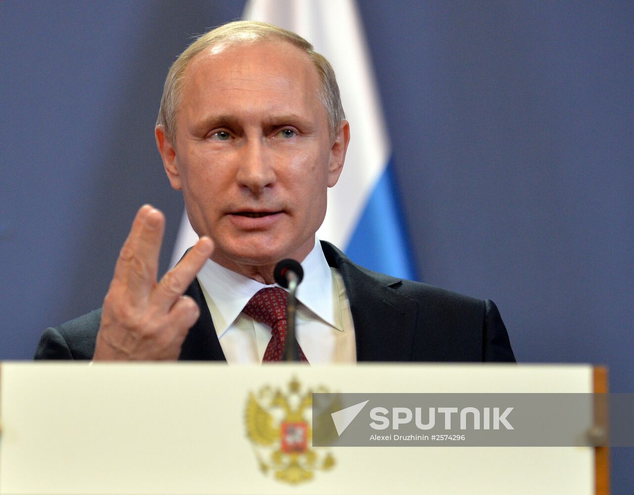 Vladimir Putin's visit to Hungary