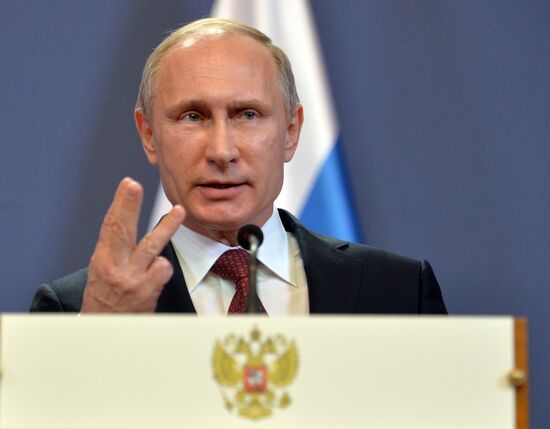 Vladimir Putin's visit to Hungary