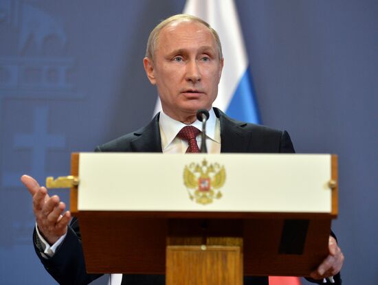 Vladimir Putin's visit to Hungary