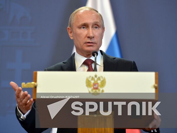 Vladimir Putin's visit to Hungary