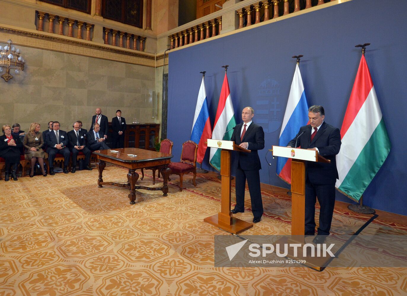 Vladimir Putin's visit to Hungary