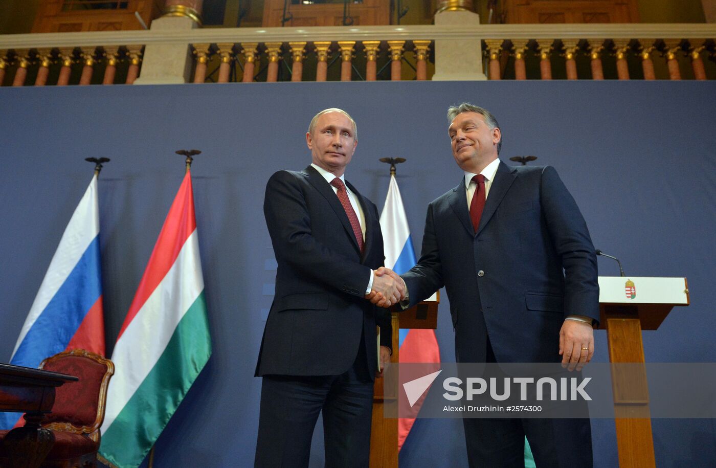 Vladimir Putin's visit to Hungary