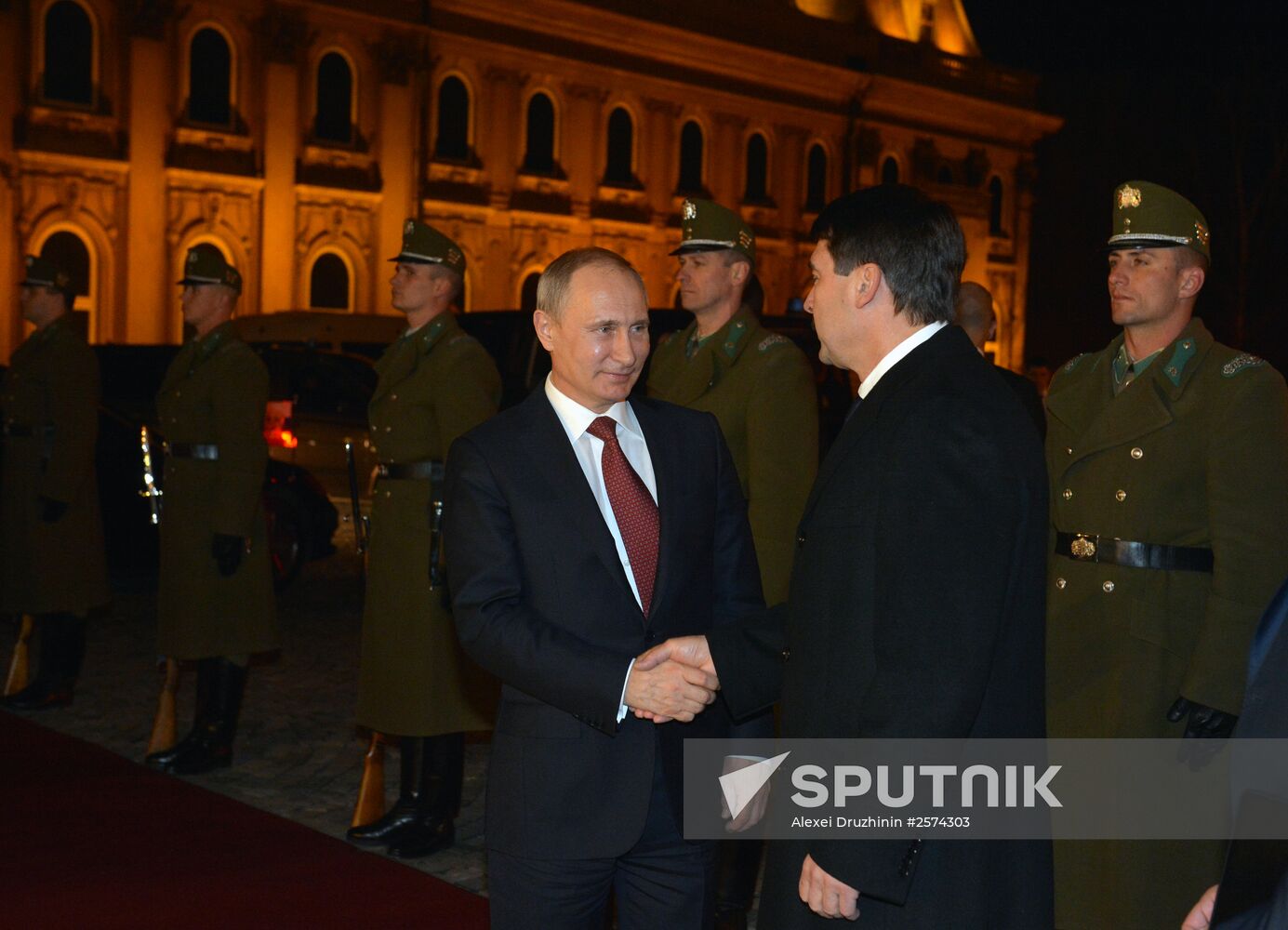 Vladimir Putin's visit to Hungary