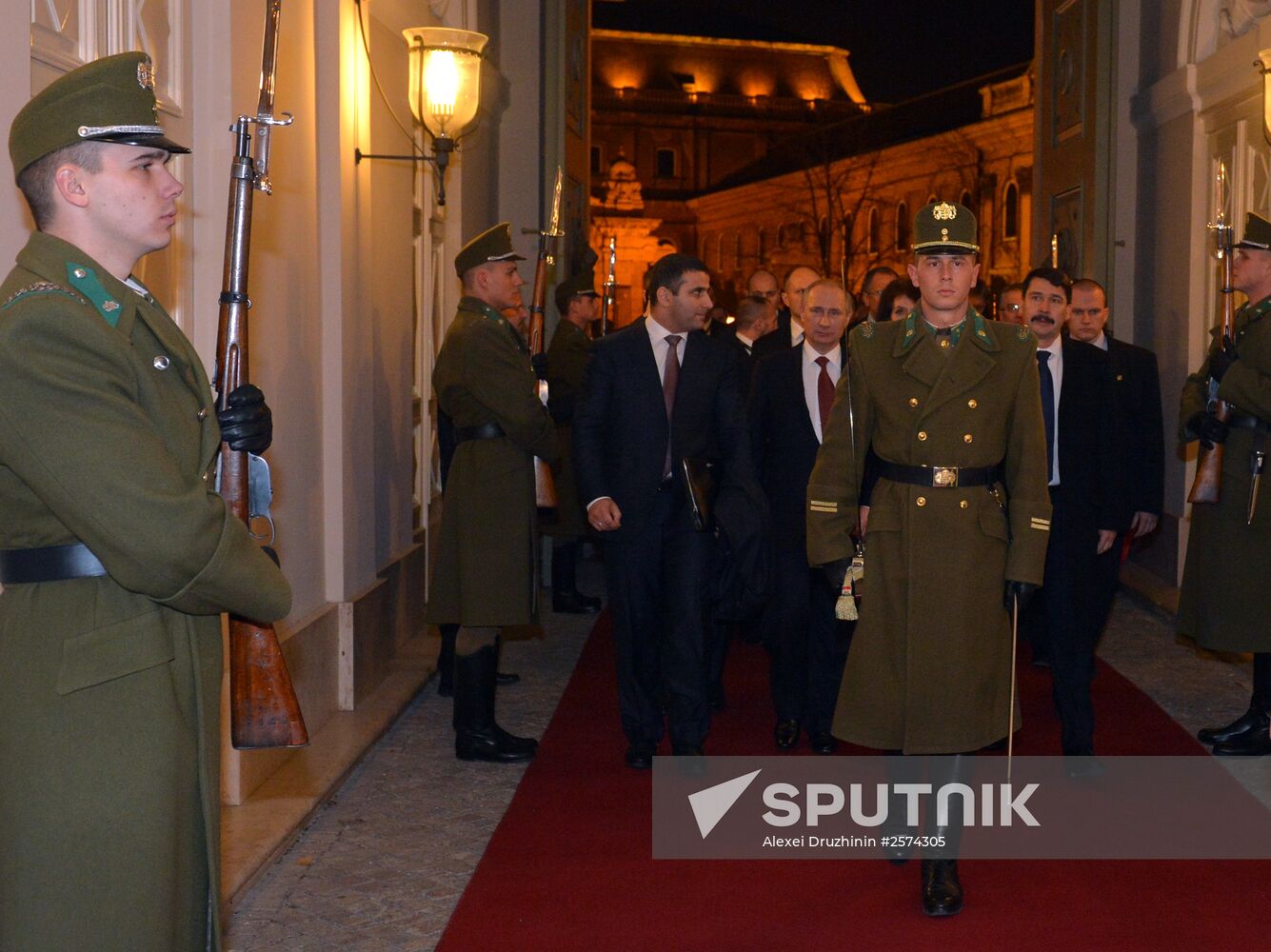 Vladimir Putin's visit to Hungary