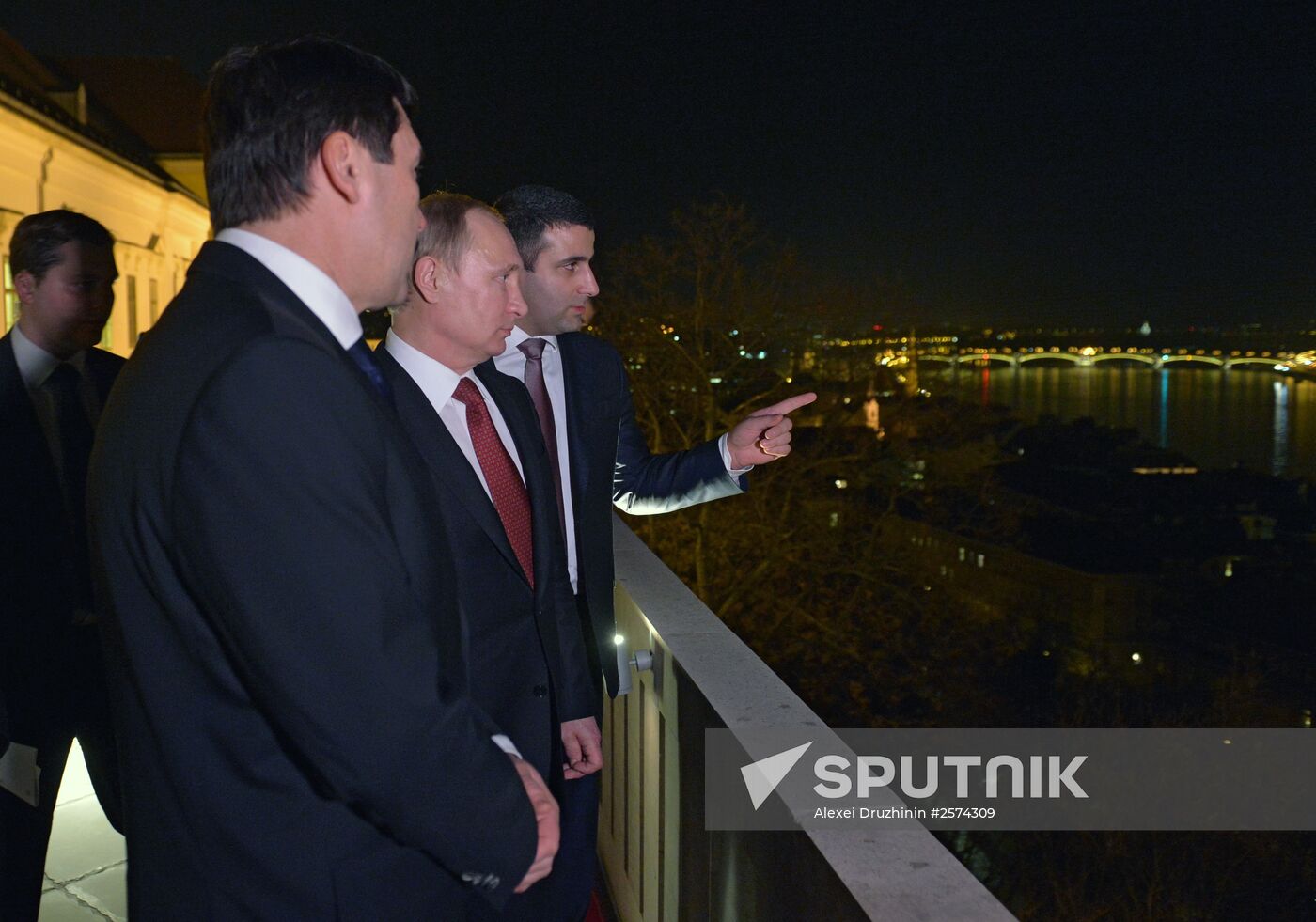 Vladimir Putin's visit to Hungary