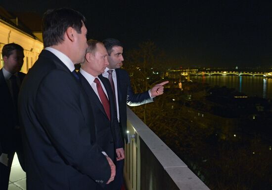 Vladimir Putin's visit to Hungary