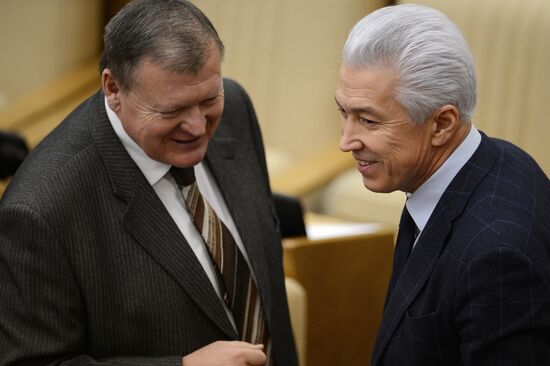 State Duma plenary meeting