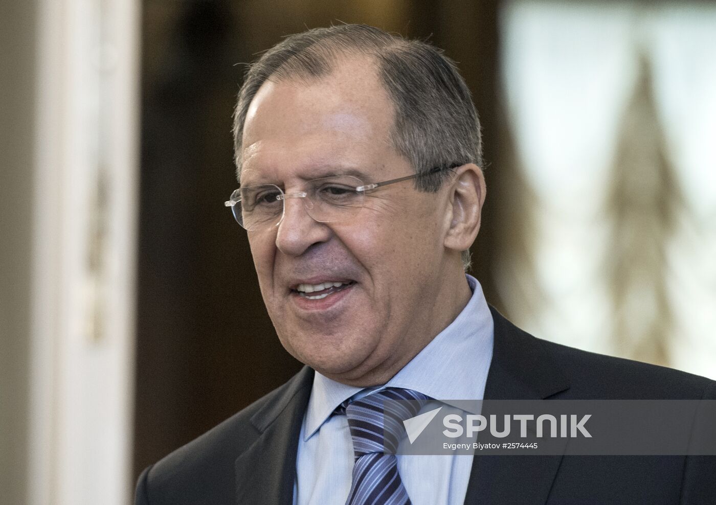 Foreign Minister Sergey Lavrov meets with Foreign Minister of South Ossetia David Sanakoyev