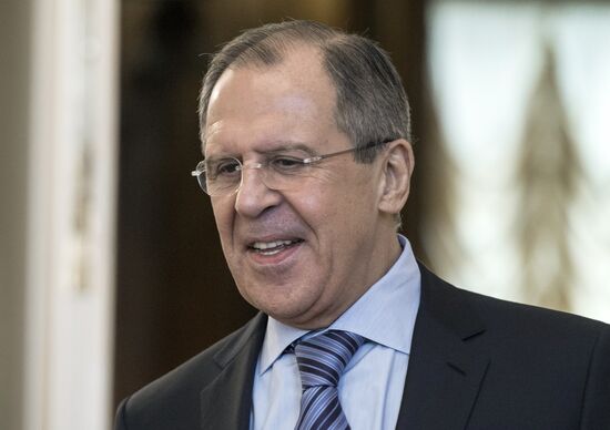 Foreign Minister Sergey Lavrov meets with Foreign Minister of South Ossetia David Sanakoyev