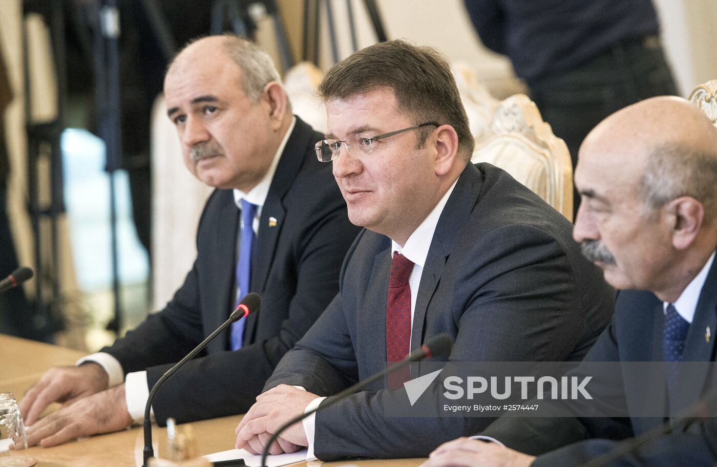 Foreign Minister Sergey Lavrov meets with Foreign Minister of South Ossetia David Sanakoyev
