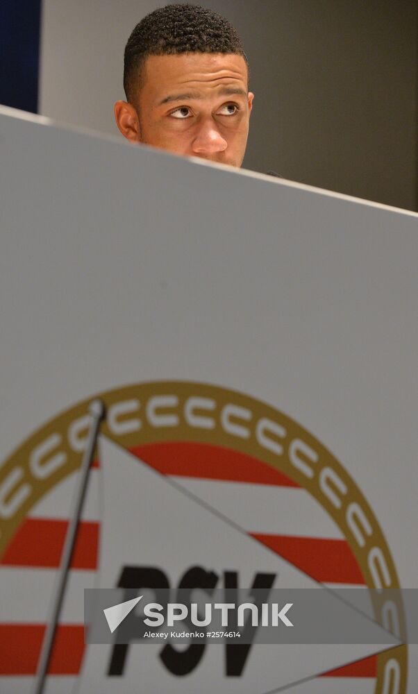 Football. Europa League. News conference with FC PSV