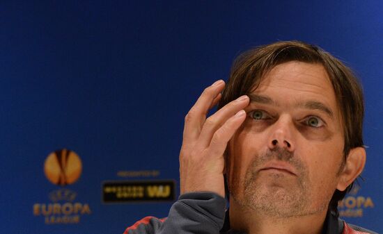 Football. Europa League. News conference with FC PSV