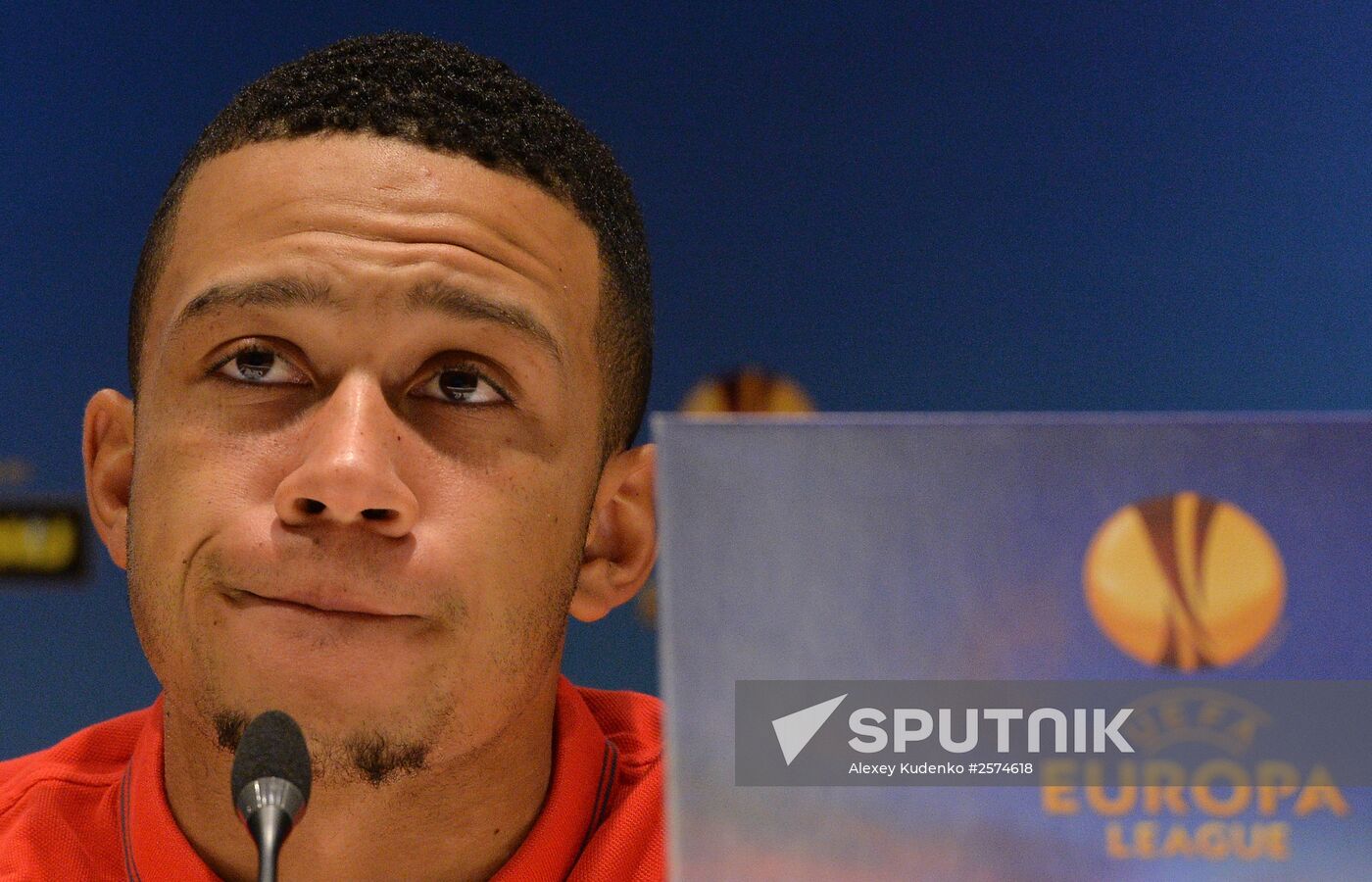 Football. Europa League. News conference with FC PSV