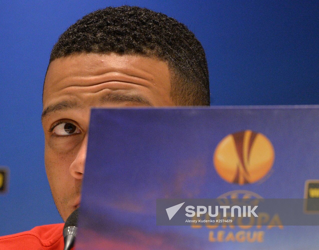 Football. Europa League. News conference with FC PSV