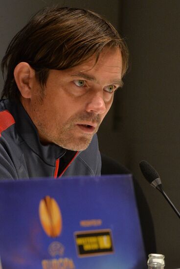 Football. Europa League. News conference with FC PSV