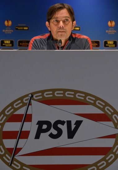 Football. Europa League. News conference with FC PSV
