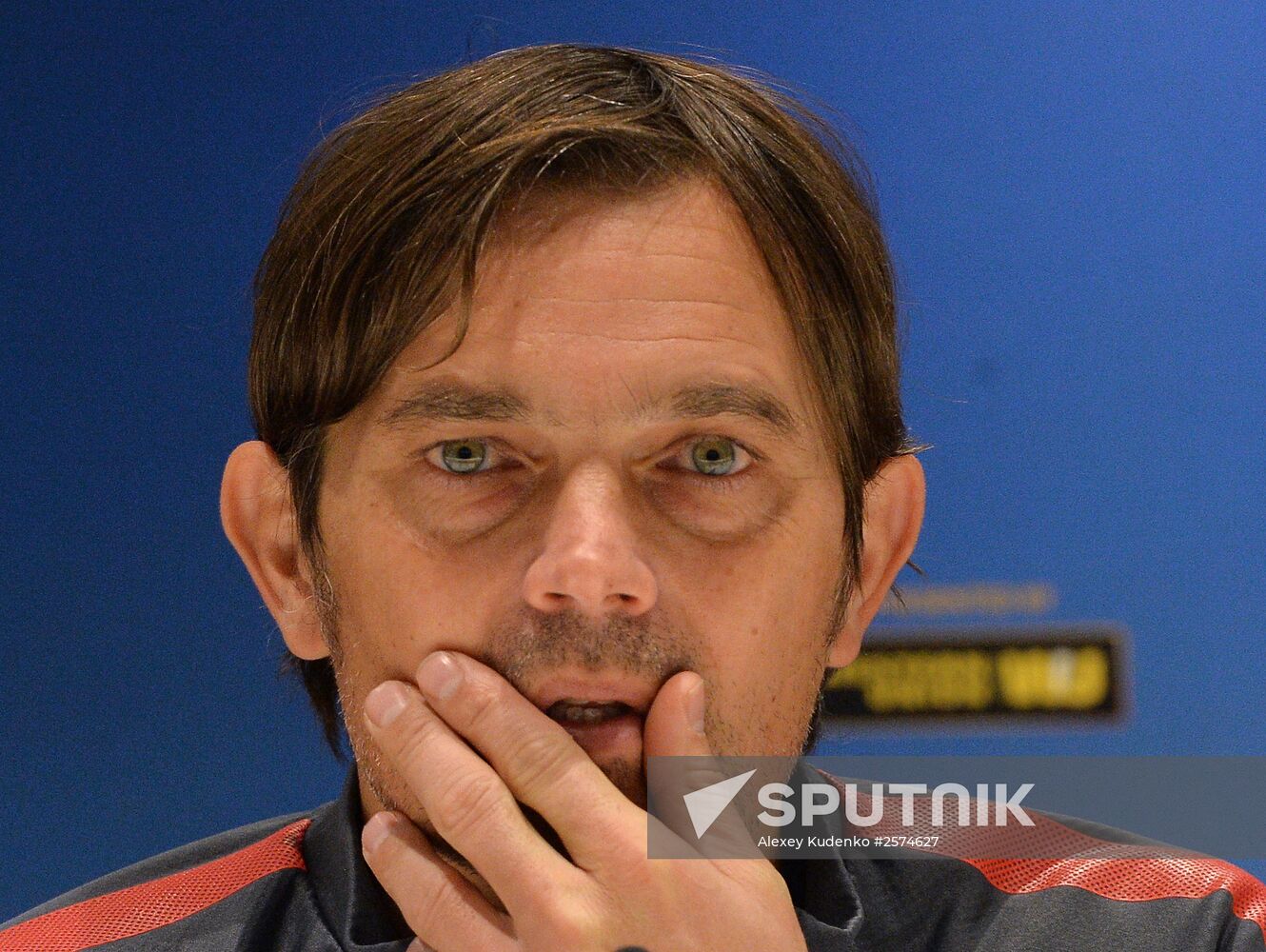 Football. Europa League. News conference with FC PSV