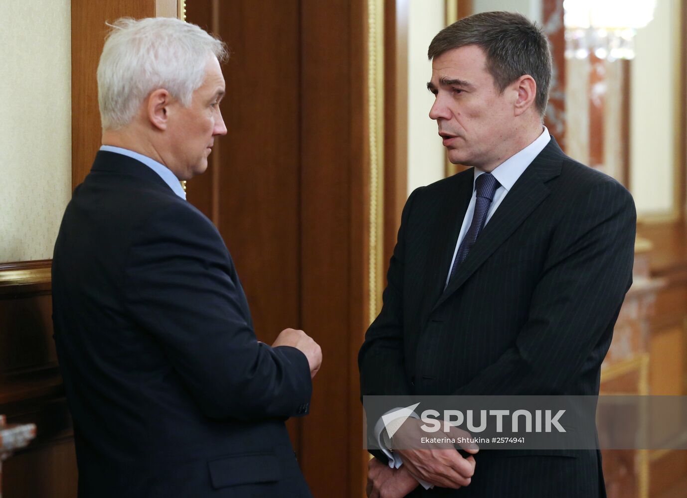 Russian Prime Minister Dmitry Medvedev chairs Government meeting