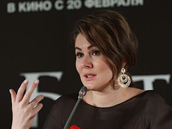 Press conference on "Battalion" movie premiere in Moscow