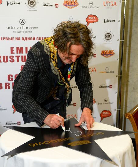 Emir Kustirica and Goran Bregović in concert