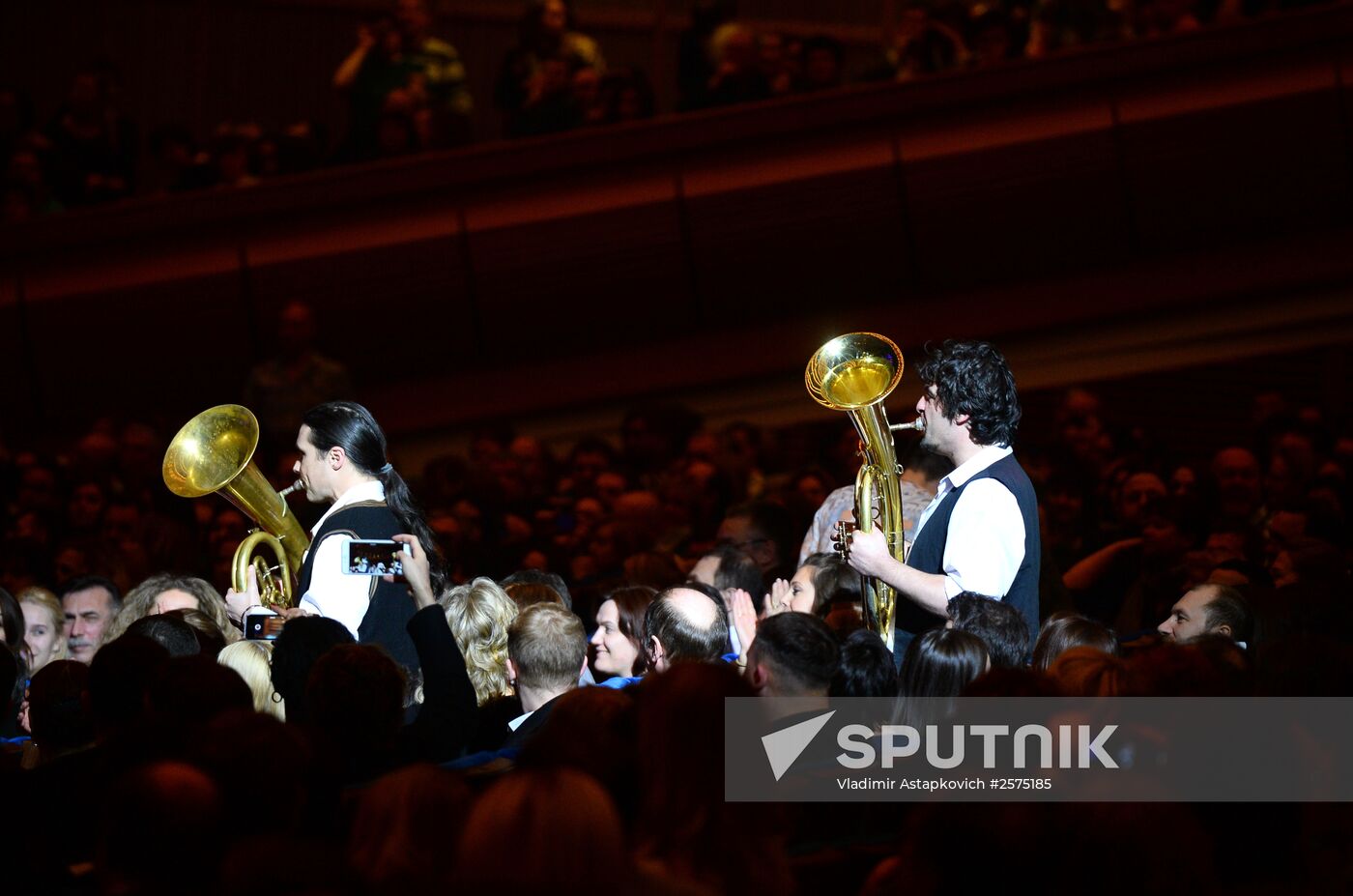 Emir Kustirica and Goran Bregović in concert