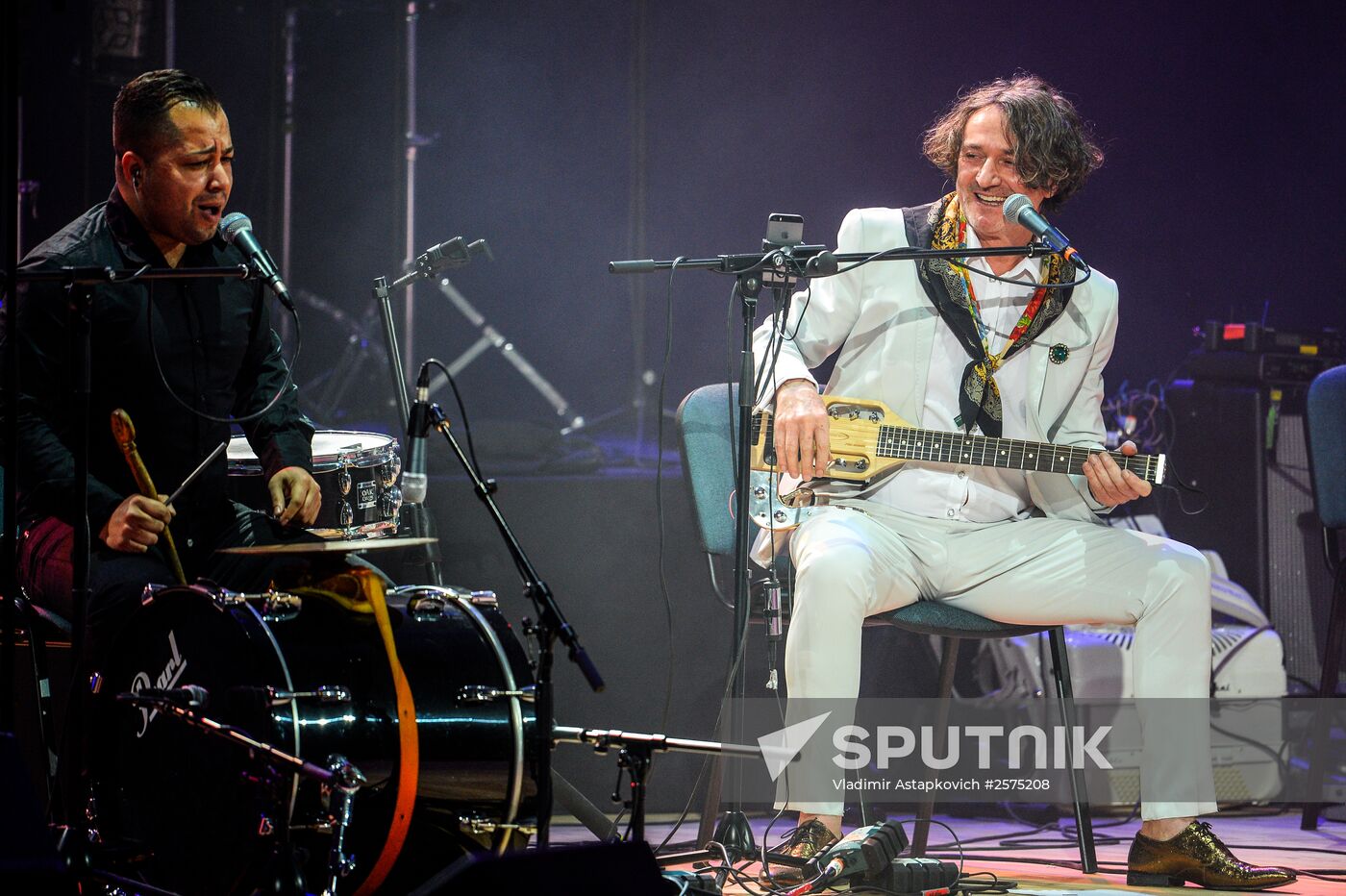 Emir Kustirica and Goran Bregović in concert