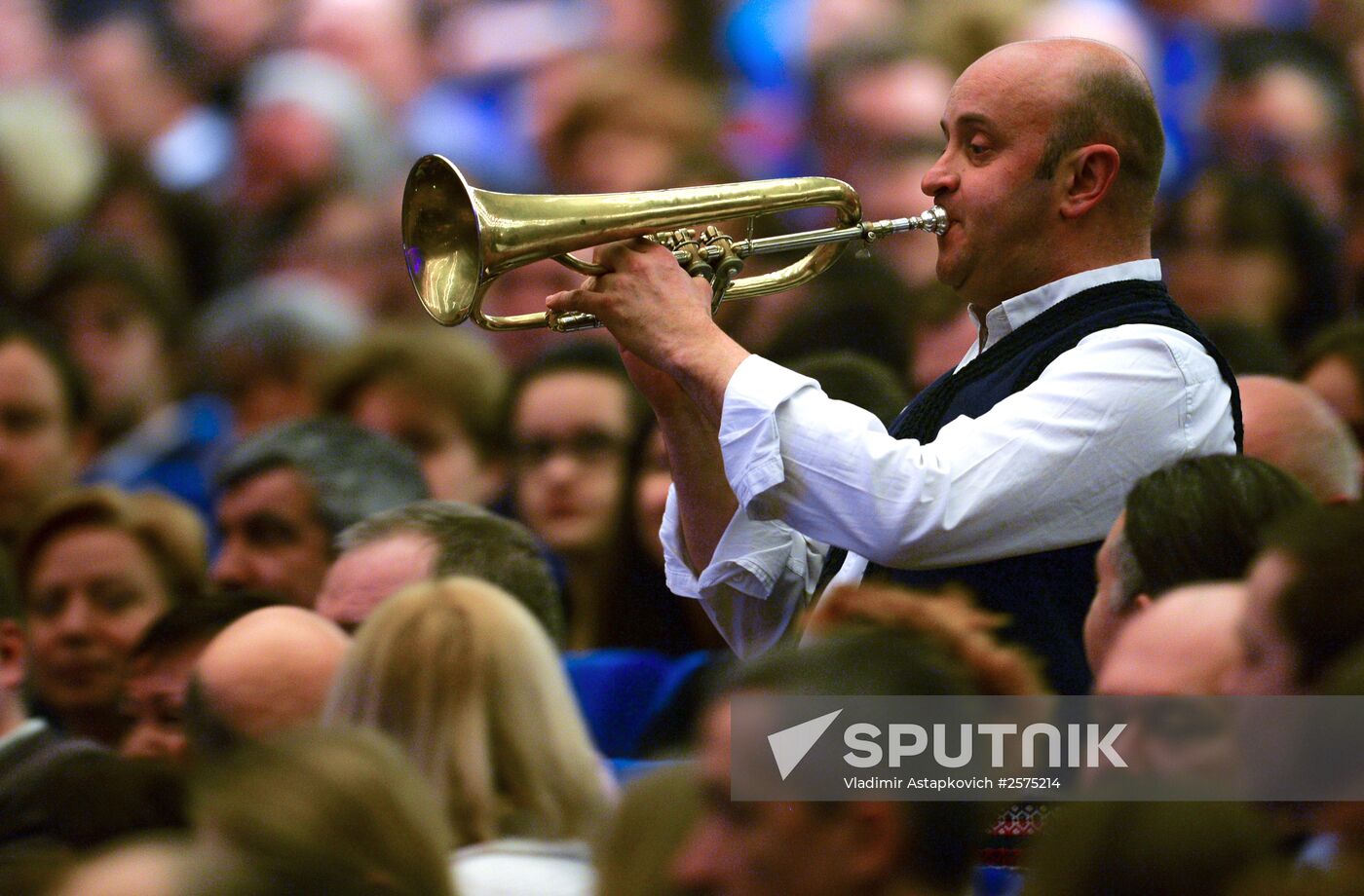 Emir Kustirica and Goran Bregović in concert