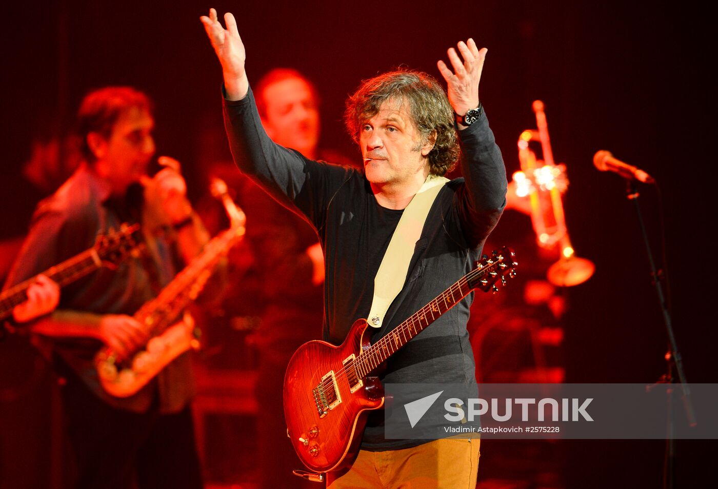 Emir Kustirica and Goran Bregović in concert
