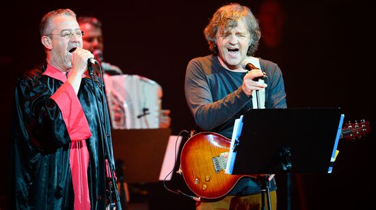 Emir Kustirica and Goran Bregović in concert