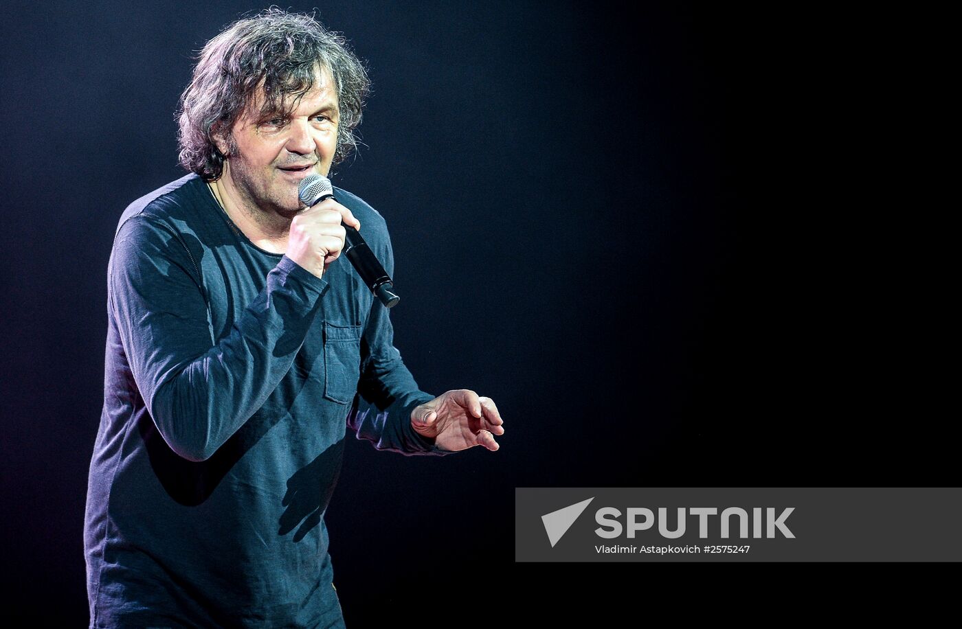 Emir Kustirica and Goran Bregović in concert