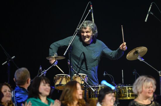 Emir Kustirica and Goran Bregović in concert