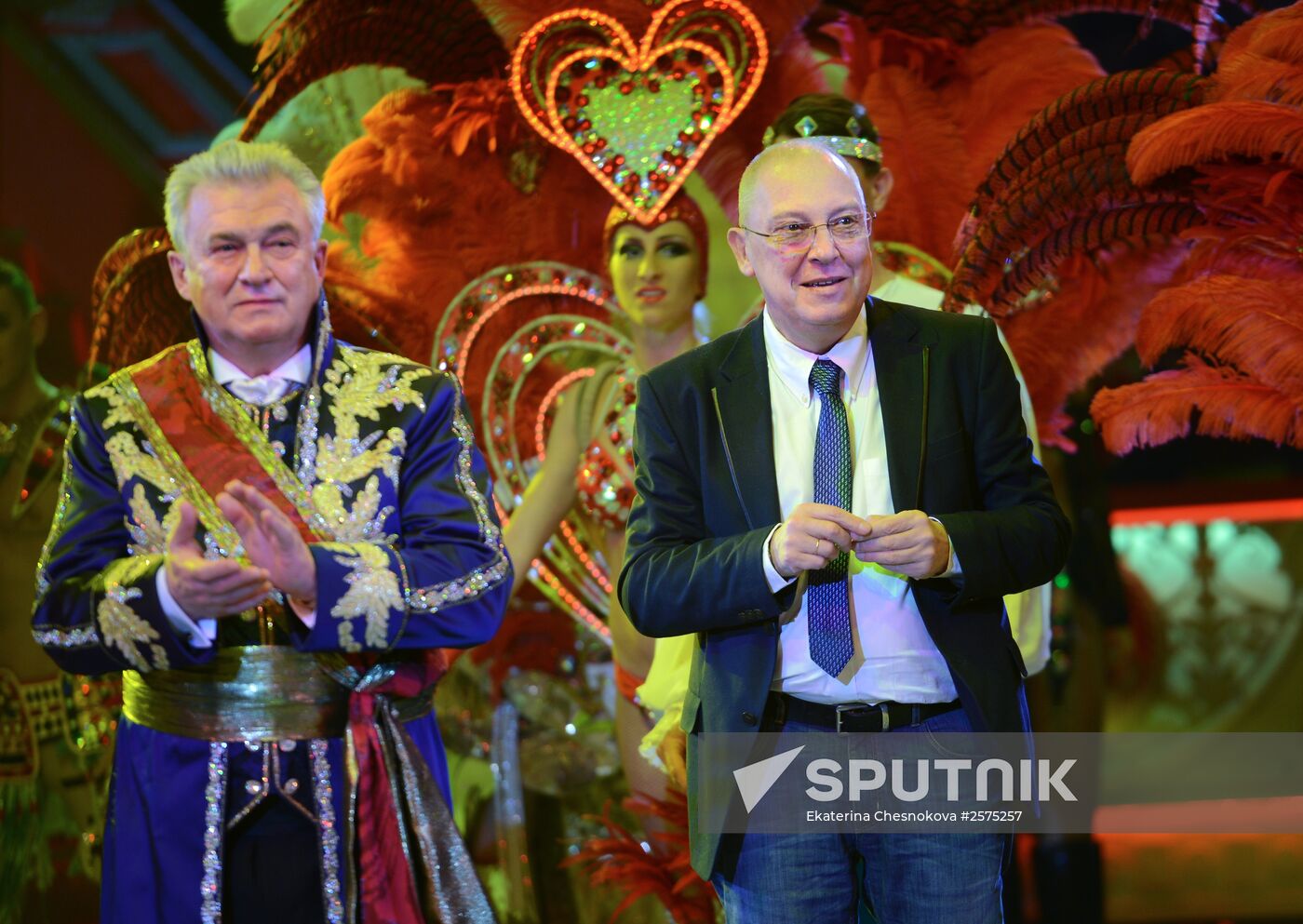Dress rehearsal of the show "Royal Circus"