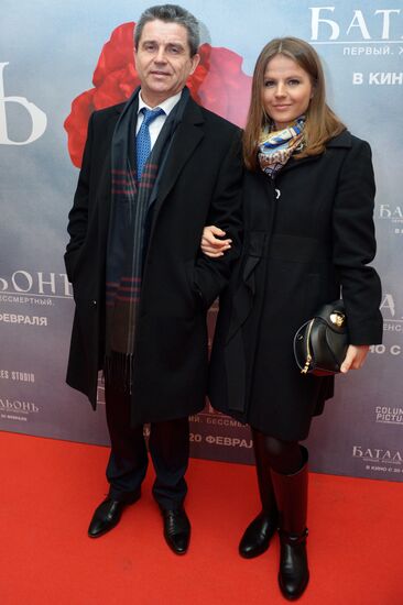 Premiere of the film "Battalion" in Moscow