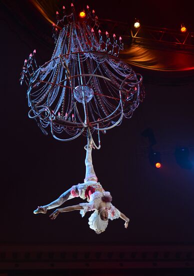 Dress rehearsal of the show "Royal Circus"