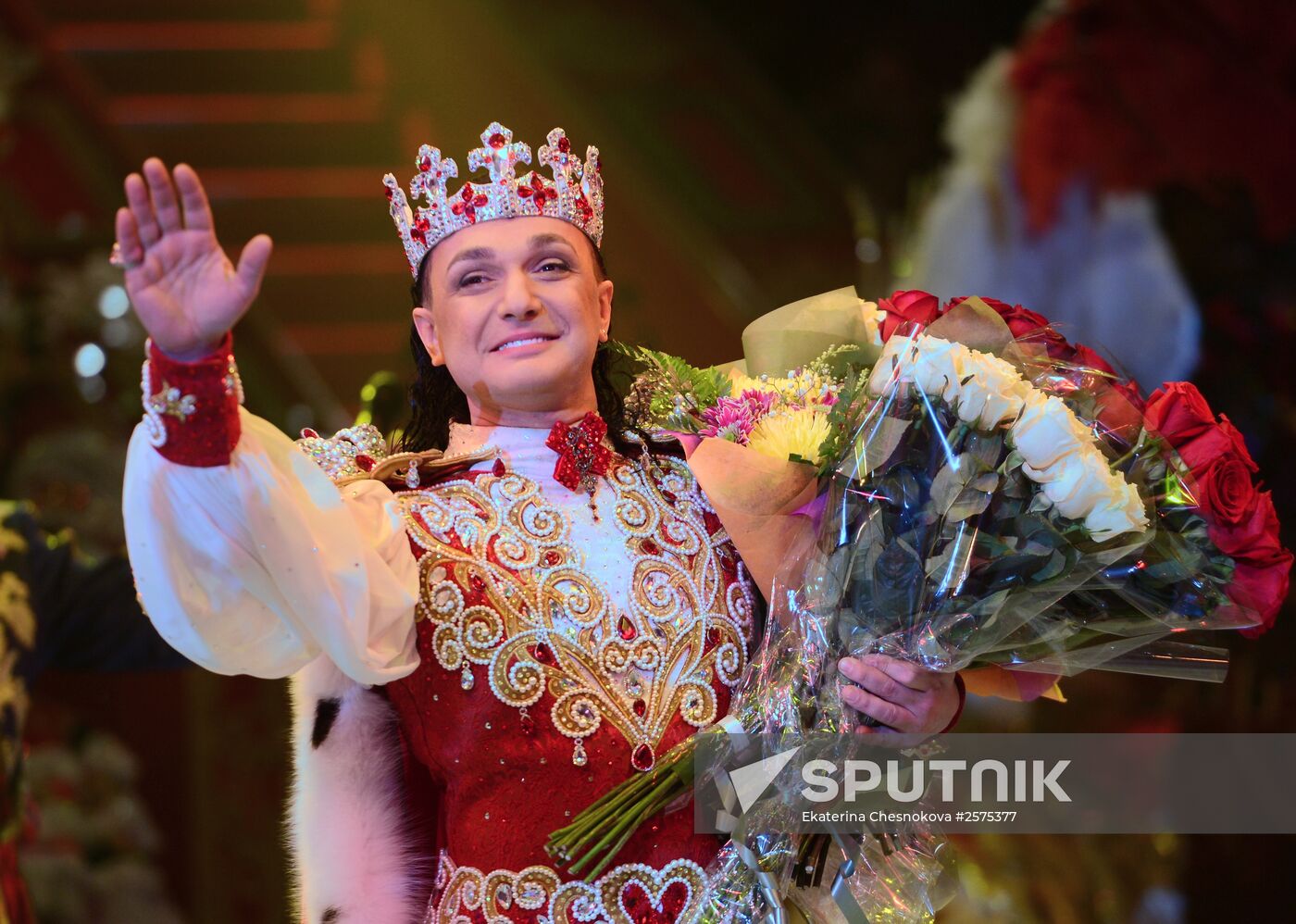 Dress rehearsal of the show "Royal Circus"