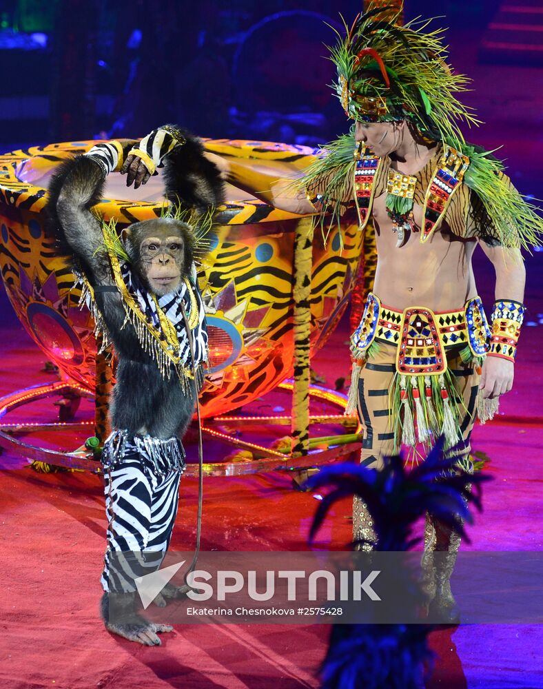 Dress rehearsal of the show "Royal Circus"
