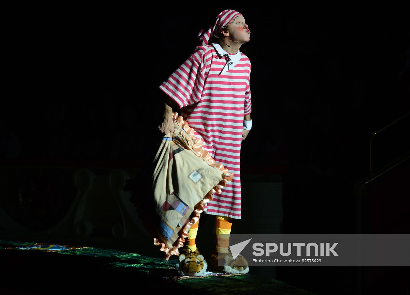 Dress rehearsal of the show "Royal Circus"