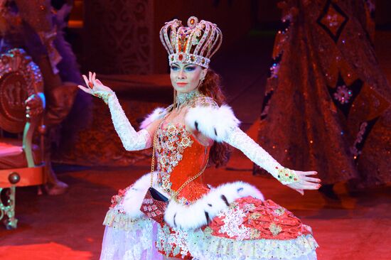 Dress rehearsal of Royal Circus show