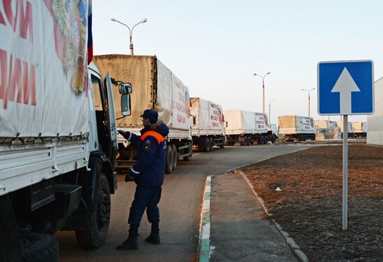Russia sends 15th humanitarian convoy to southeasetrn Ukraine