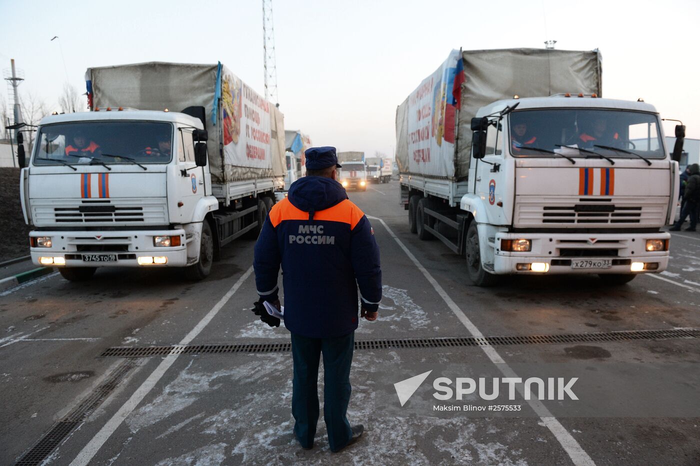 Russia sends 15th humanitarian convoy to southeasetrn Ukraine