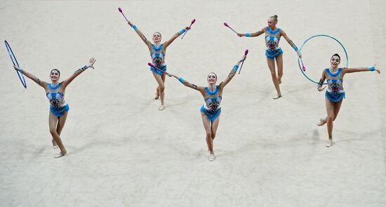 Rhythmic Gymnastics Moscow Grand Prix. Day One