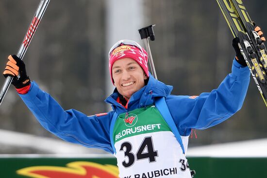 Biathlon. 2015 IBU Youth/Junior World Championships. Youth men's sprint
