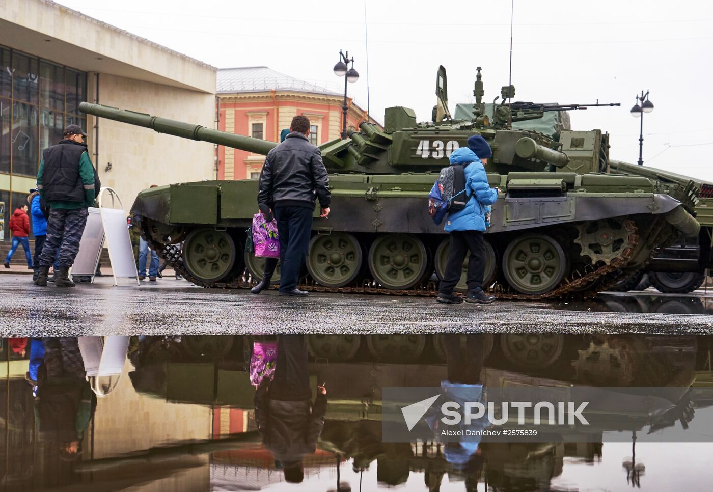 Military equipment of Russia's Western Military District on display in St. Petersburg