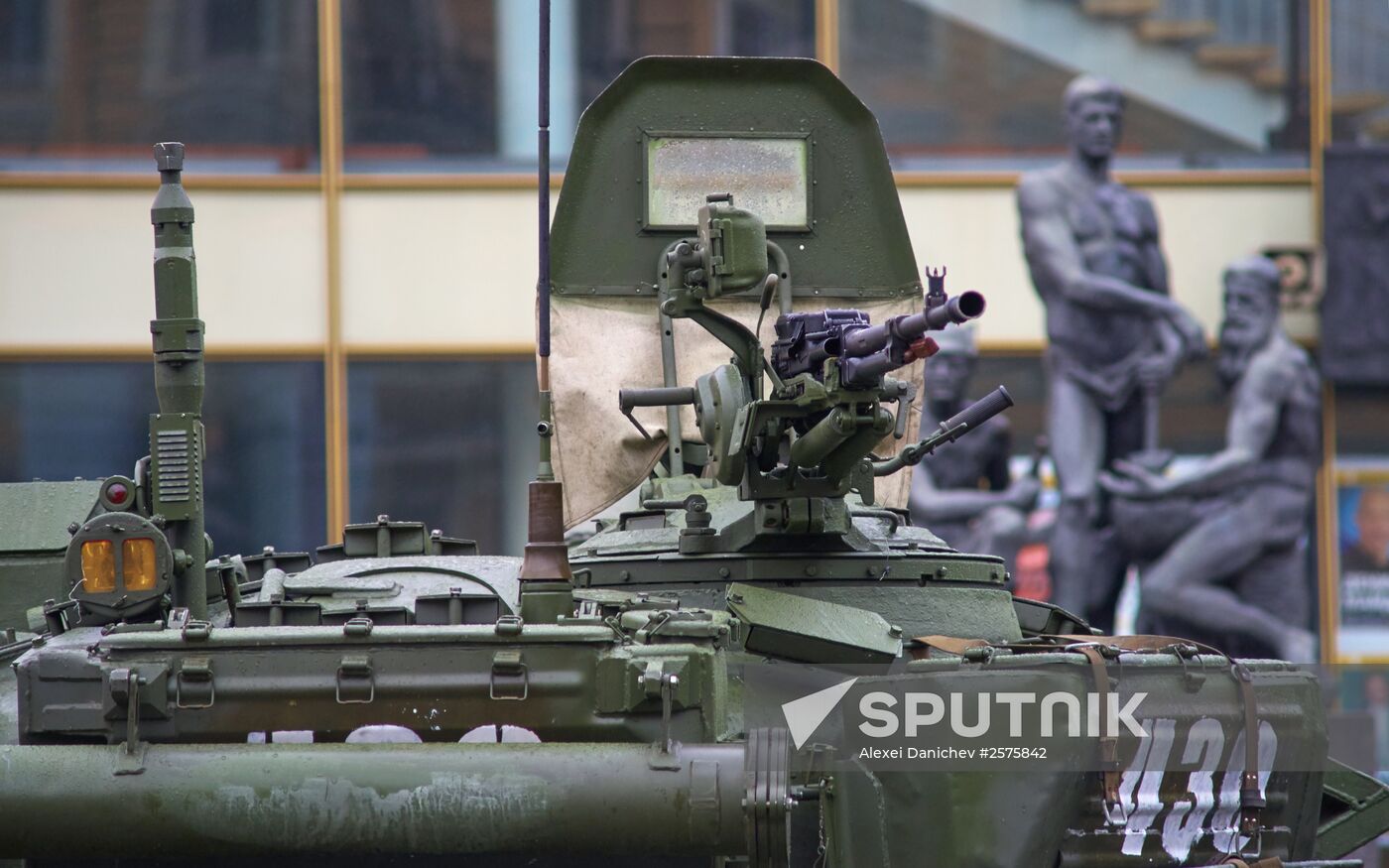 Military equipment of Russia's Western Military District on display in St. Petersburg