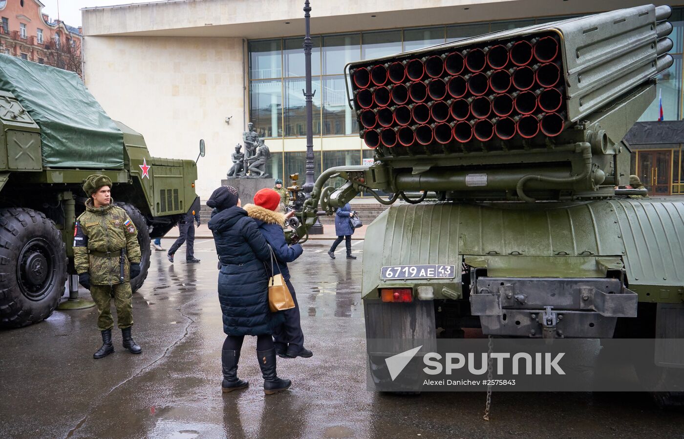 Military equipment of Russia's Western Military District on display in St. Petersburg