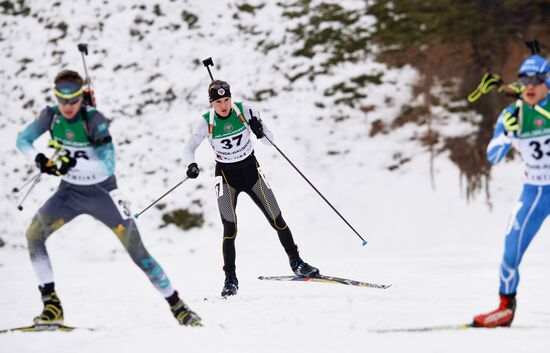 IBU Youth/Junior World Championships Biathlon. Youth Men's sprint